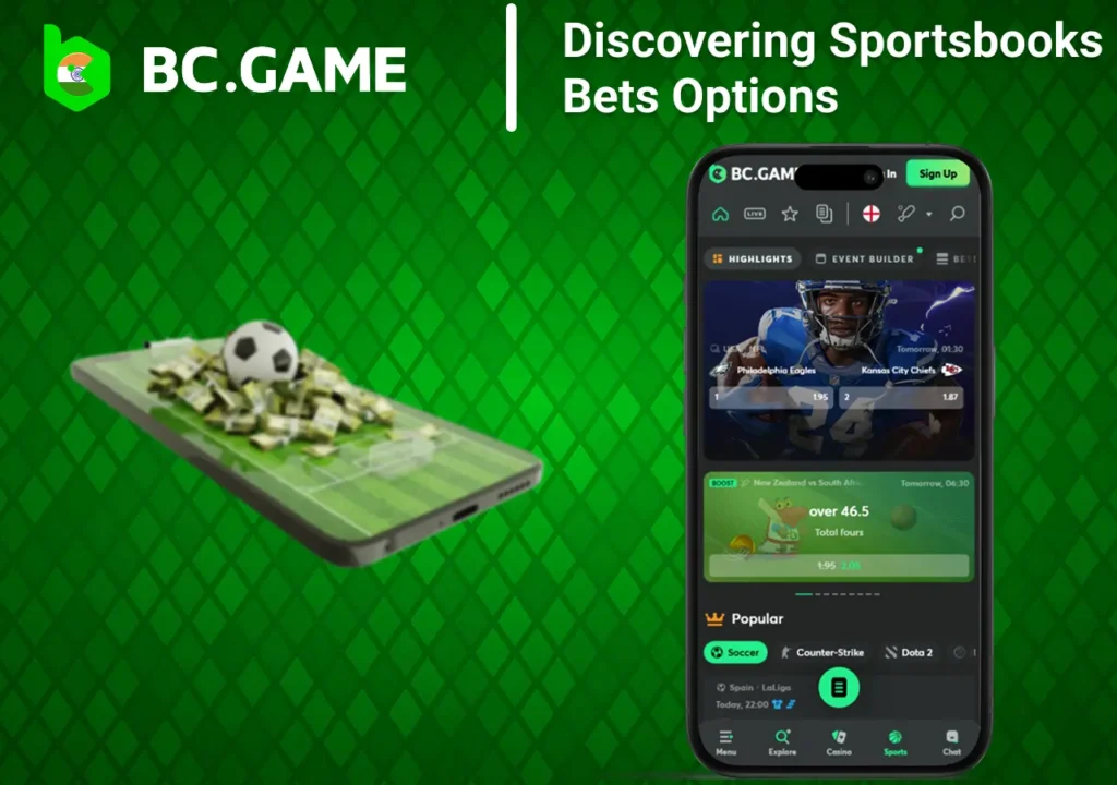 The betting operator gives a big array of sports for placing bets. It includes the following popular: Cricket with major tournaments such as the IPL and different domestic leagues. Football with international leagues, including La Liga and Serie A. Esports with competitive titles like Valorant, Overwatch and Call of Duty. BC.Game delivers great odds for pre-match or live events betting. Odds adjust instantly based on event updates. Moreover, it provides real-time streaming of selected events to transform engagement.